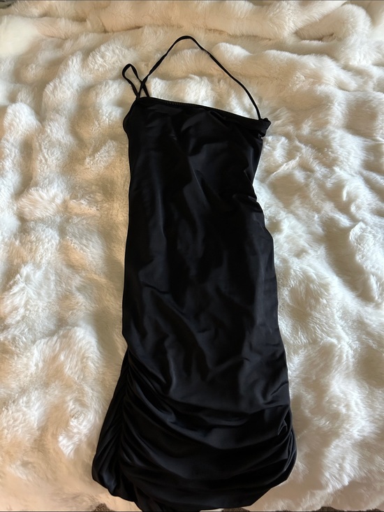 Windsor Dresses & Skirts - Windsor Black Spaghetti-Strap Mini Dress